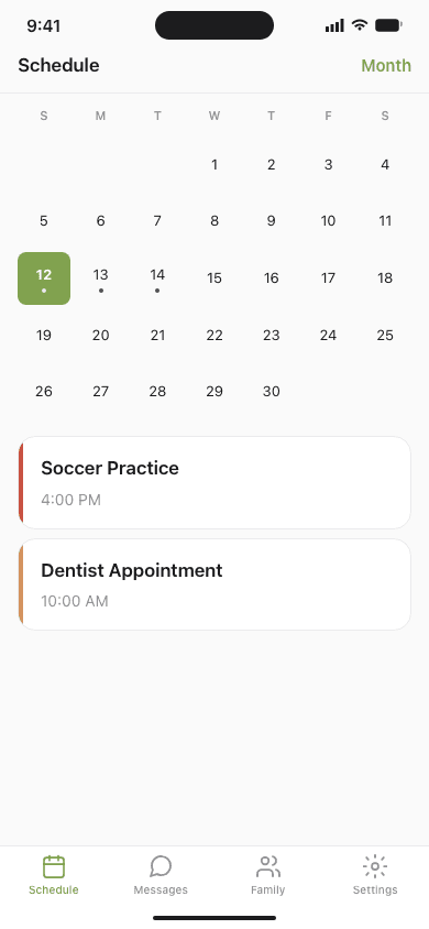 Week at a glance